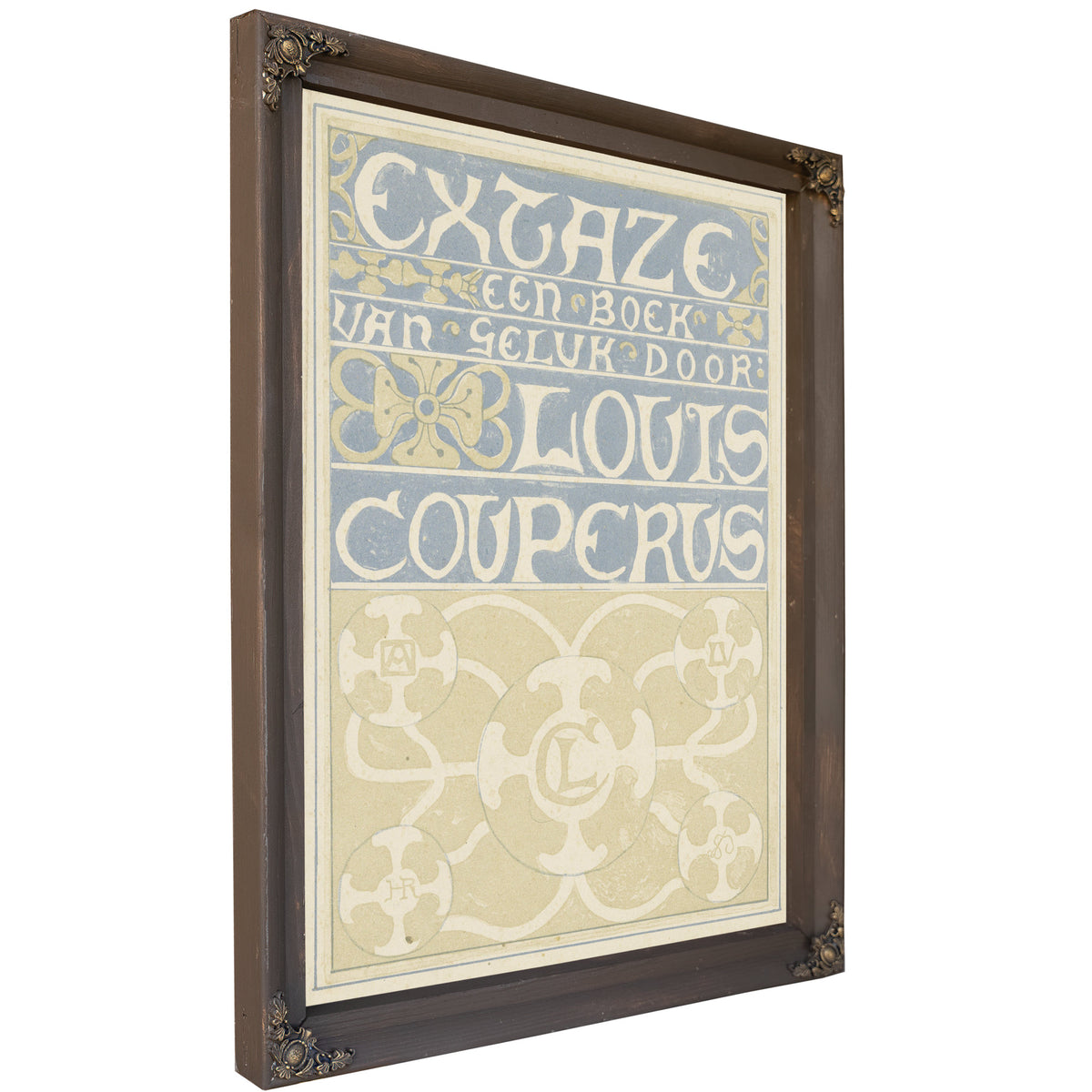 Bandontwerp Voor Louis Couperus Extaze By Roland Holst