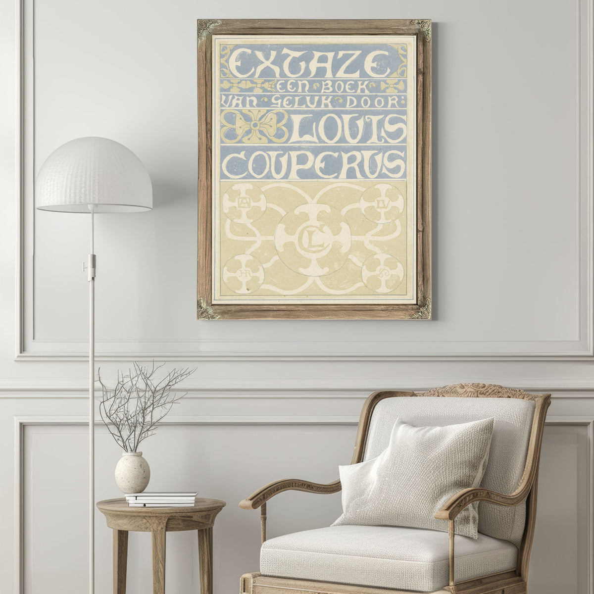 Bandontwerp Voor Louis Couperus Extaze By Roland Holst
