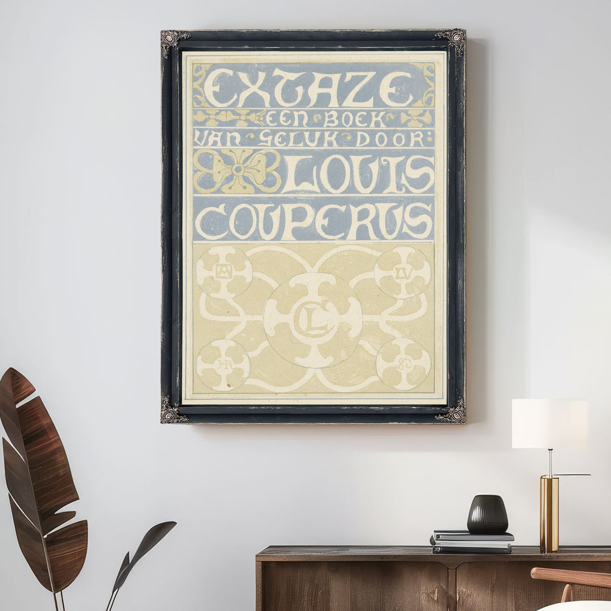 Bandontwerp Voor Louis Couperus Extaze By Roland Holst