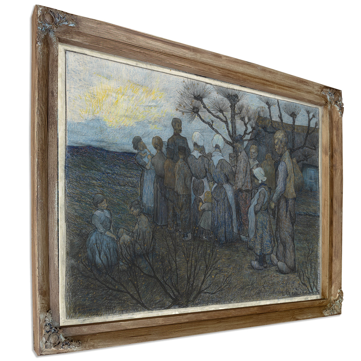 De Veldprediking By Roland Holst