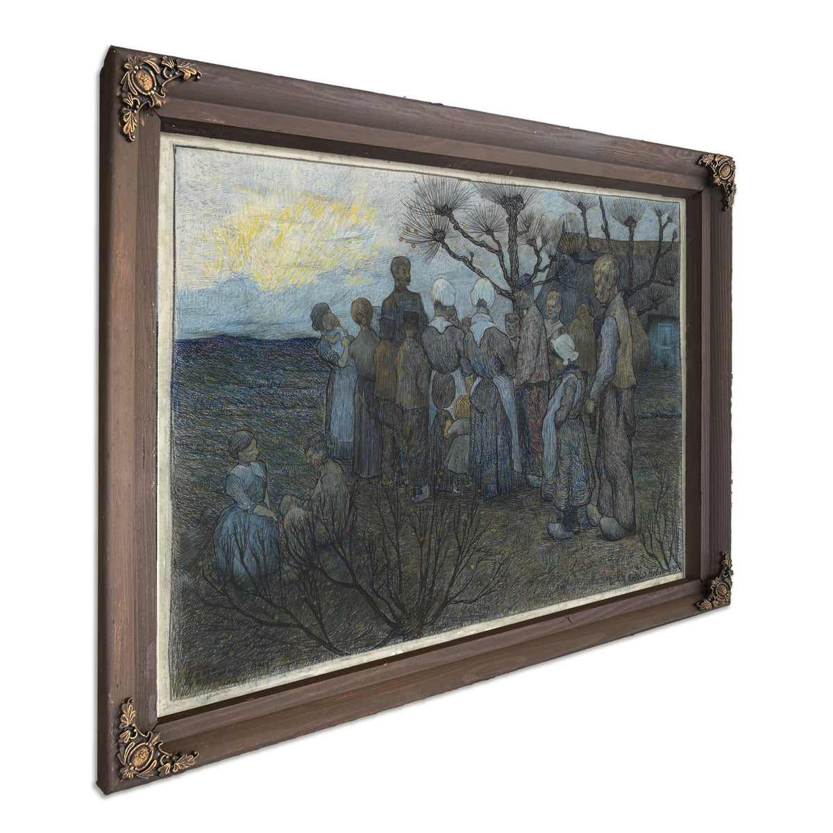De Veldprediking By Roland Holst