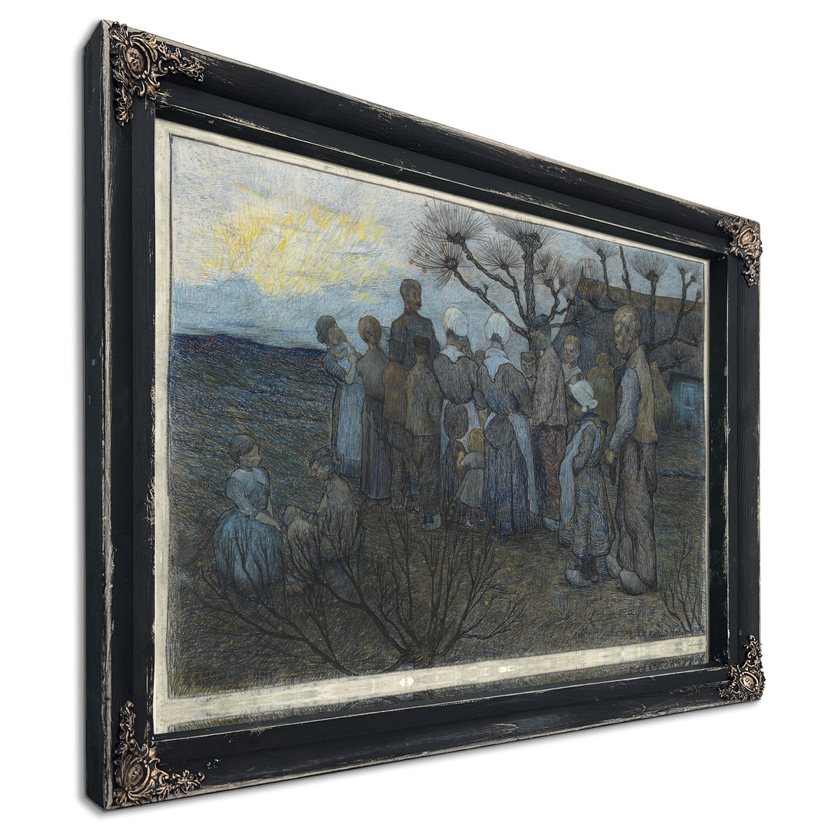 De Veldprediking By Roland Holst
