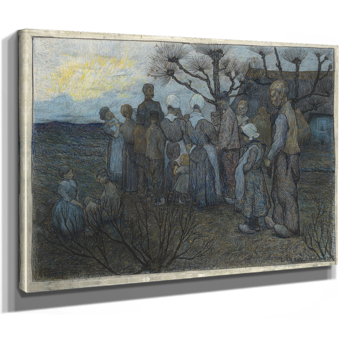 De Veldprediking By Roland Holst