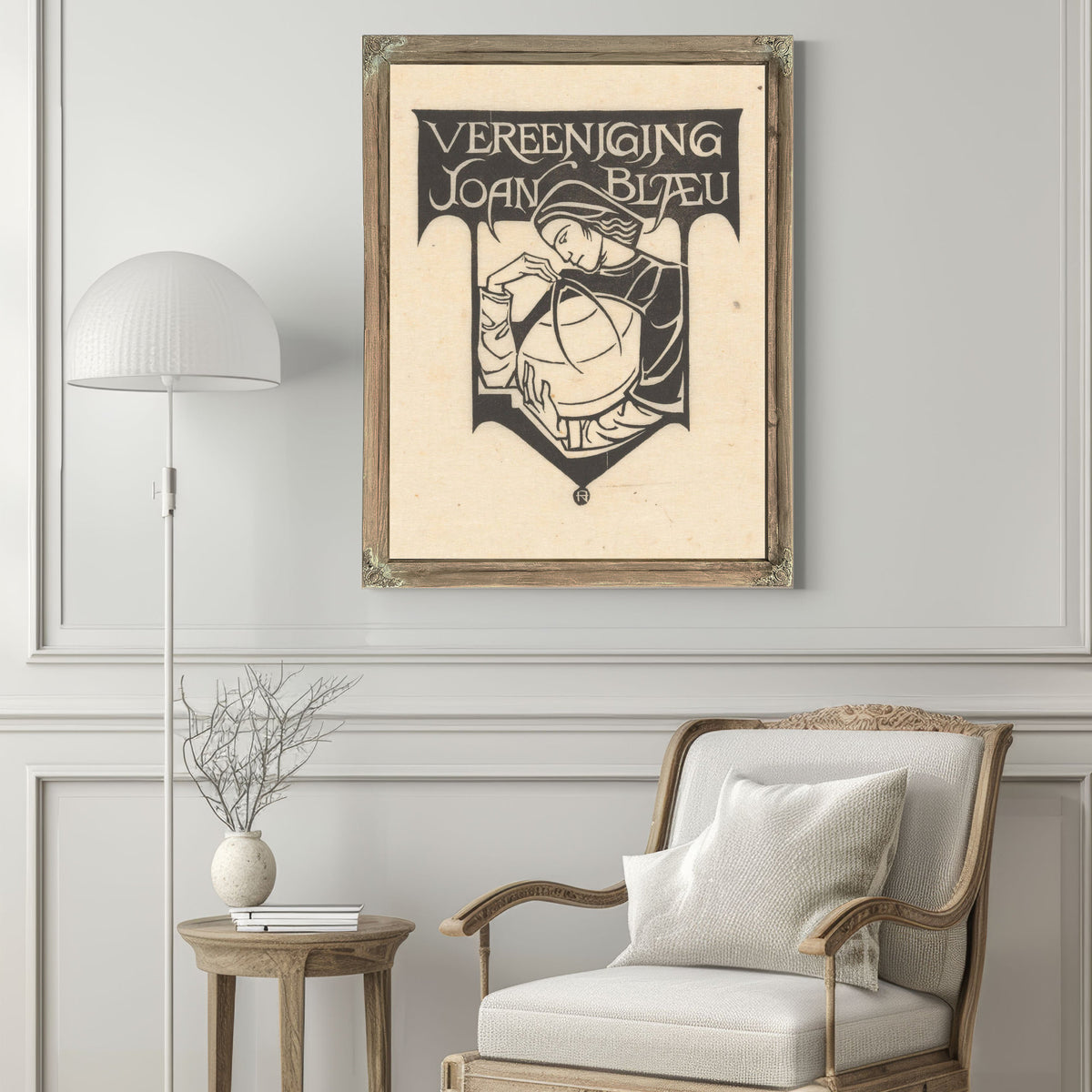 Ex Libris van de Vereeniging Joan By Roland Holst