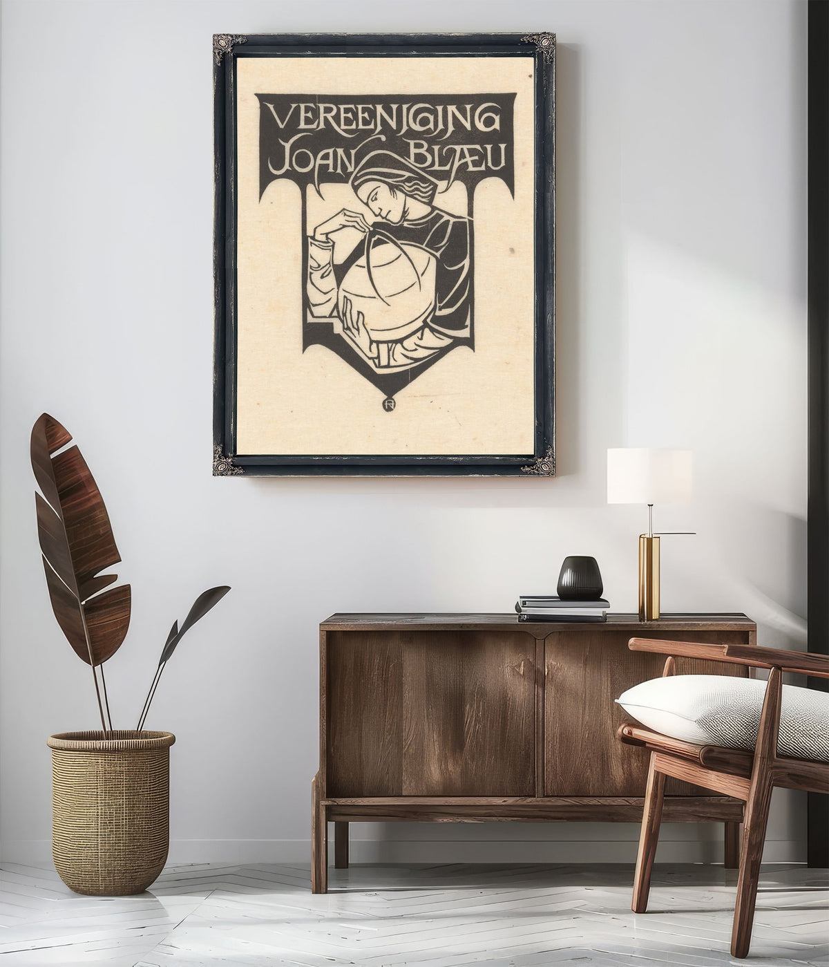 Ex Libris van de Vereeniging Joan By Roland Holst
