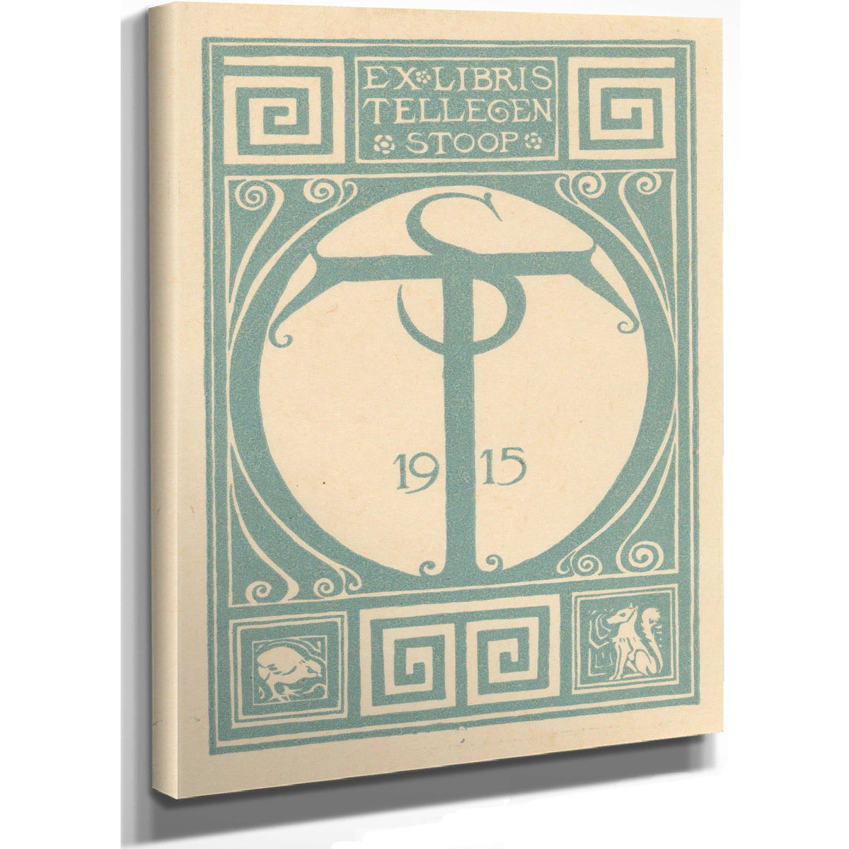 Ex Libris van Tellegen Stoop By Roland Holst