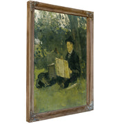 Jan Verkade Painting Under Tree Hattem By Roland Holst