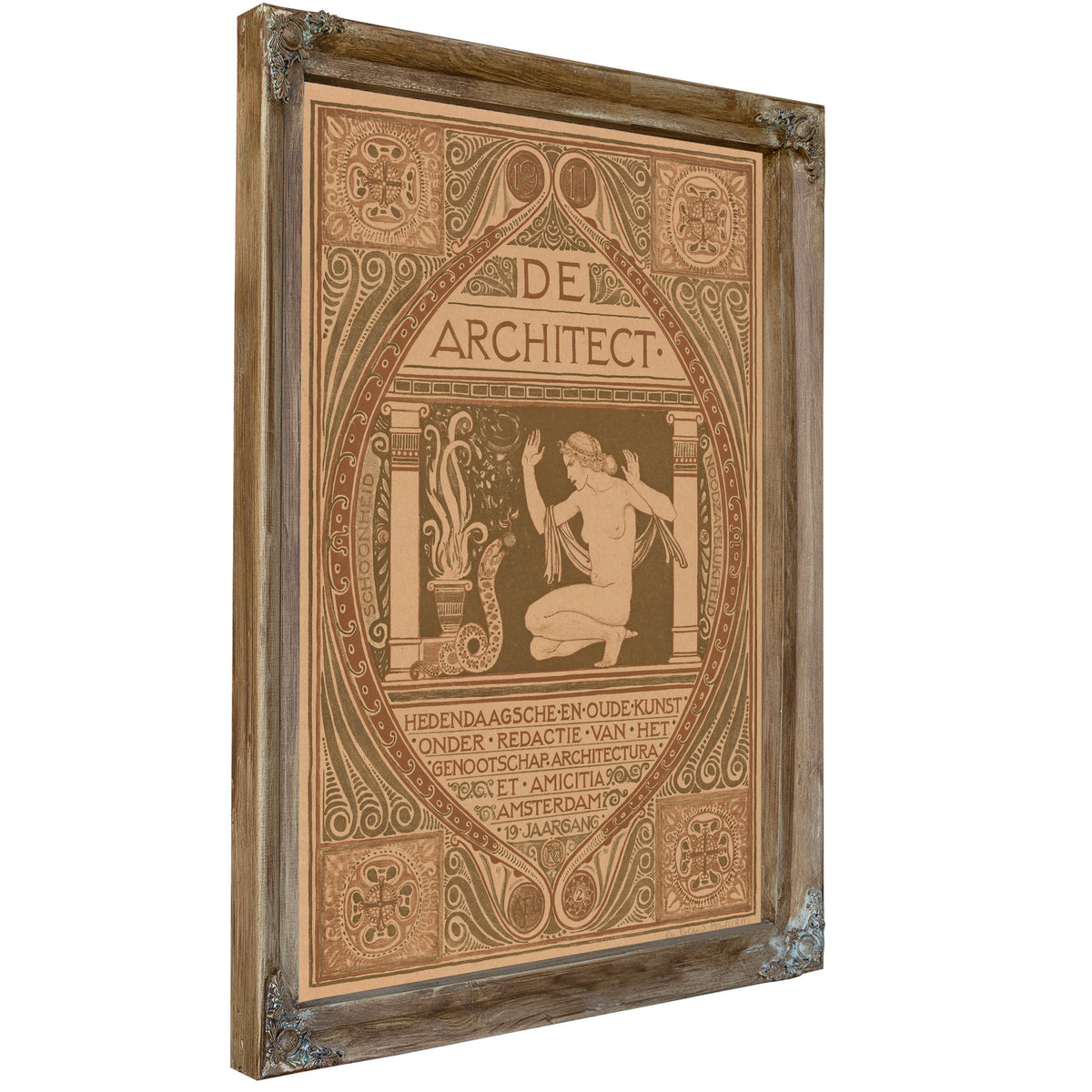 Omslagontwerp Voor de Architect By Roland Holst