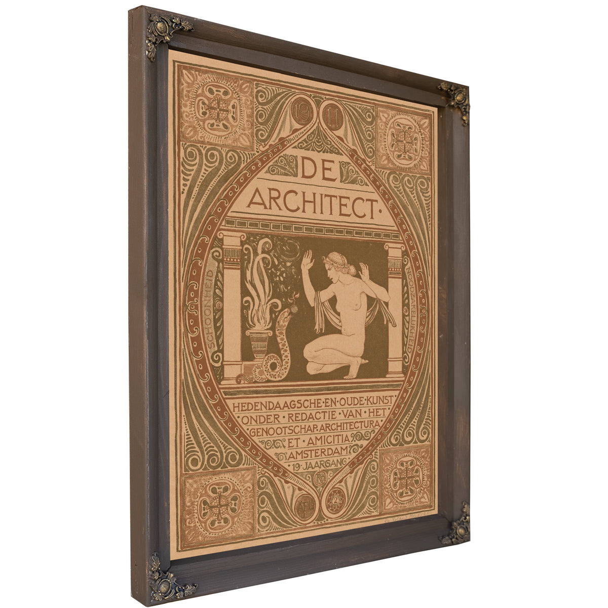 Omslagontwerp Voor de Architect By Roland Holst