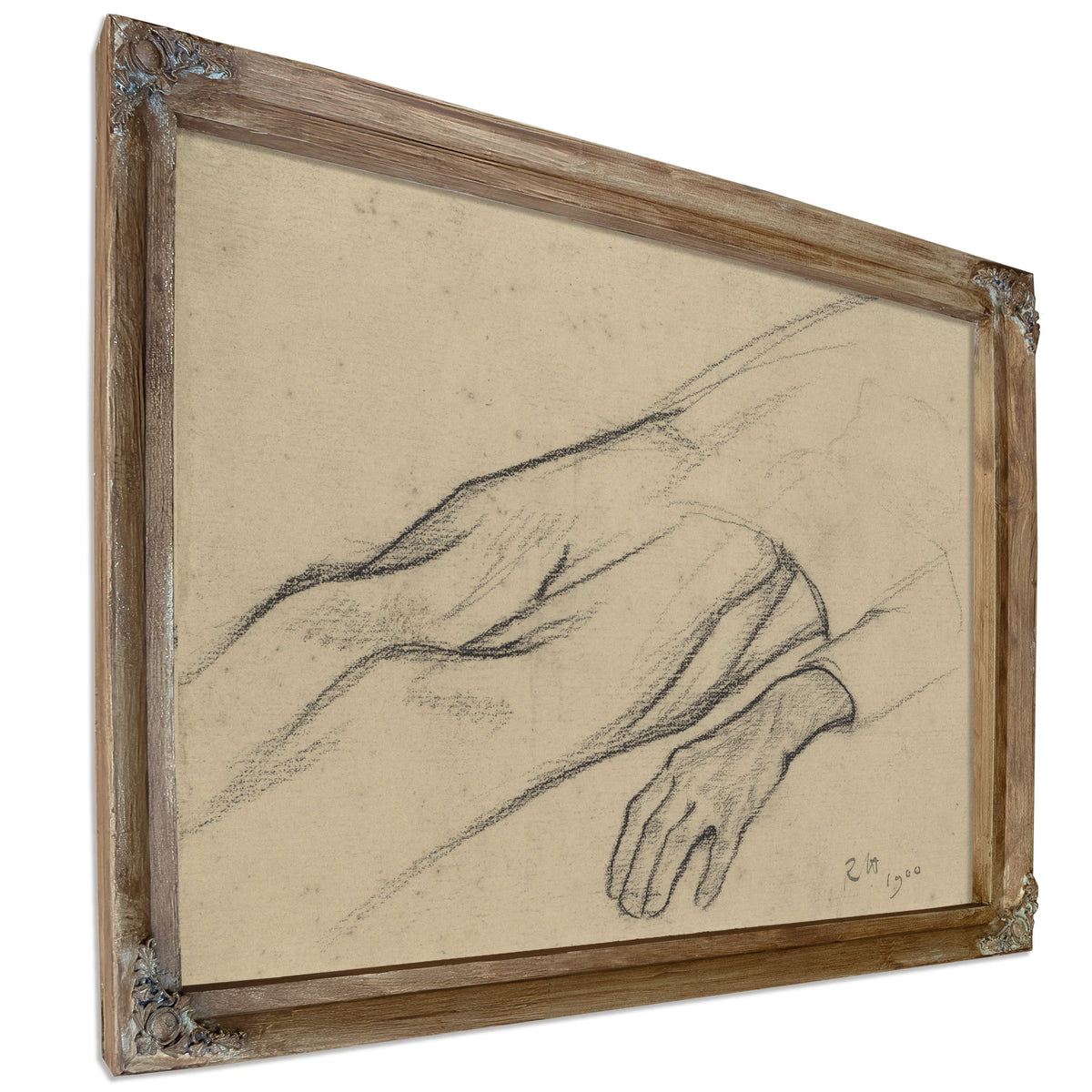 Onderlichaam van Een Liggende Man By Roland Holst