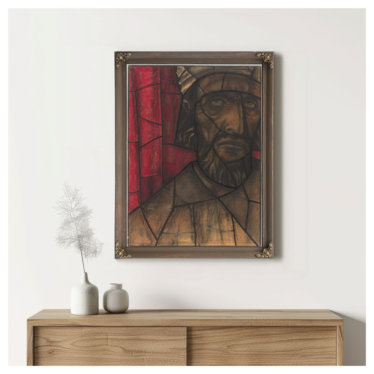 Ontwerp Voor Raam Het Noordertransept 34 By Roland Holst