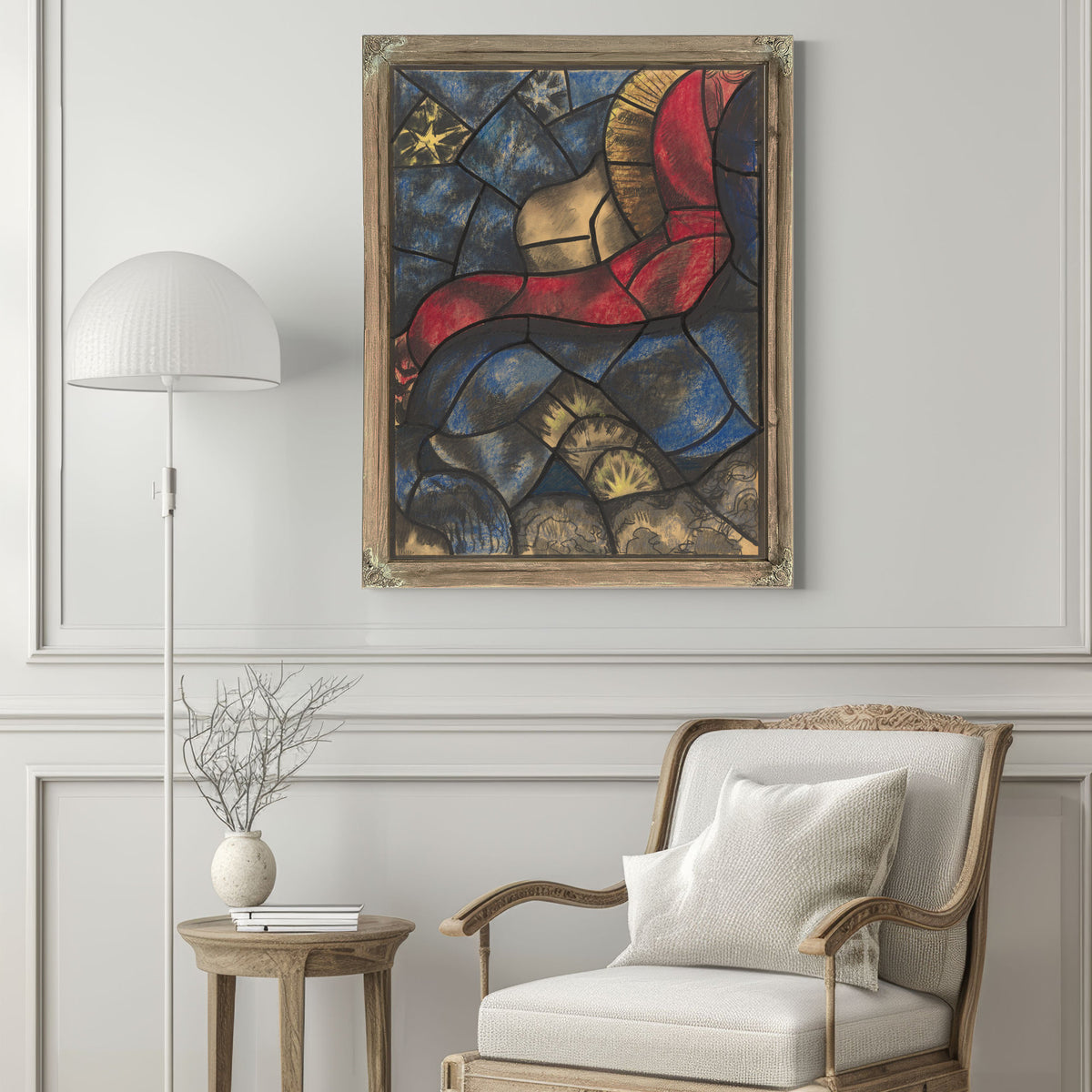 Ontwerp Voor Raam Het Noordertransept 36 By Roland Holst