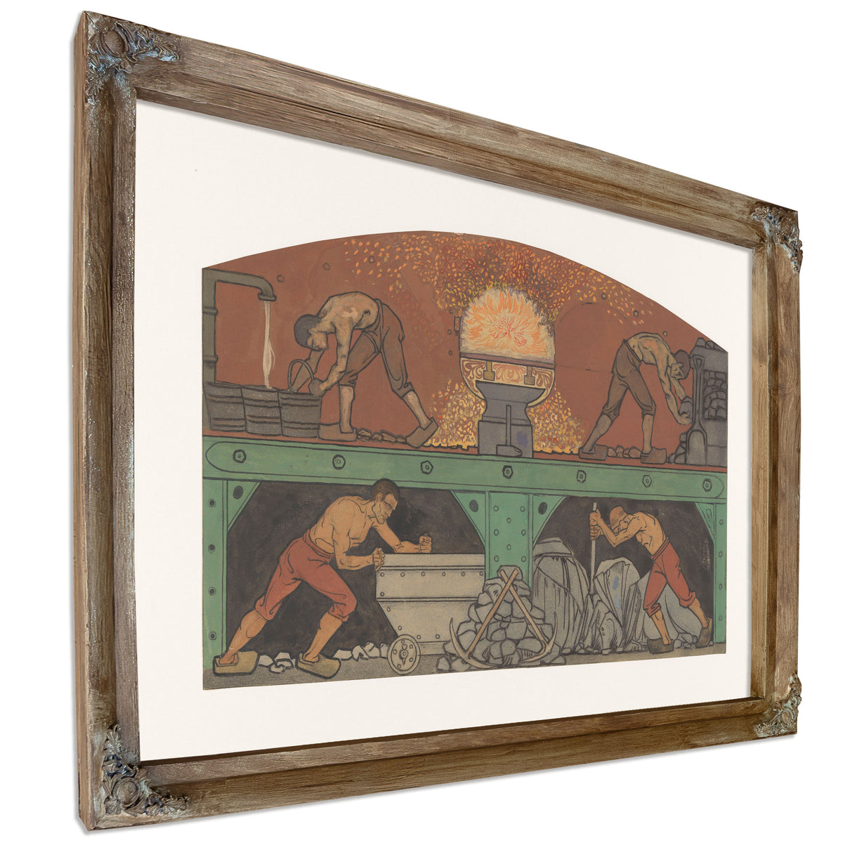 Ontwerp Voor Schildering de Beurs van 02 By Roland Holst