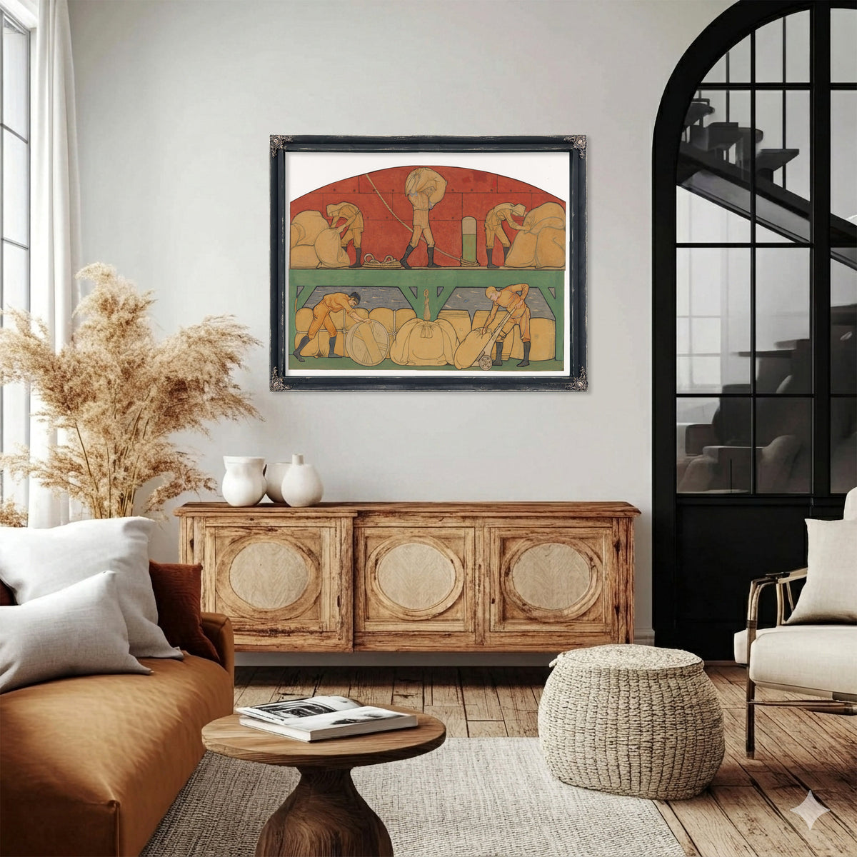 Ontwerp Voor Schildering de Beurs van By Roland Holst