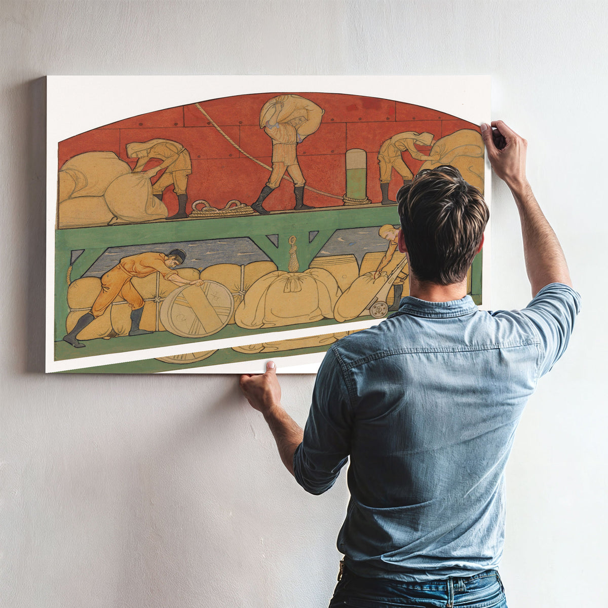 Ontwerp Voor Schildering de Beurs van By Roland Holst