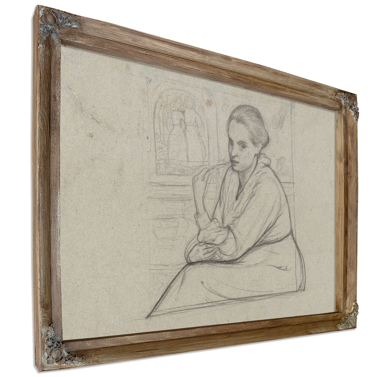 Portret van Henriette Roland Holst van By Roland Holst