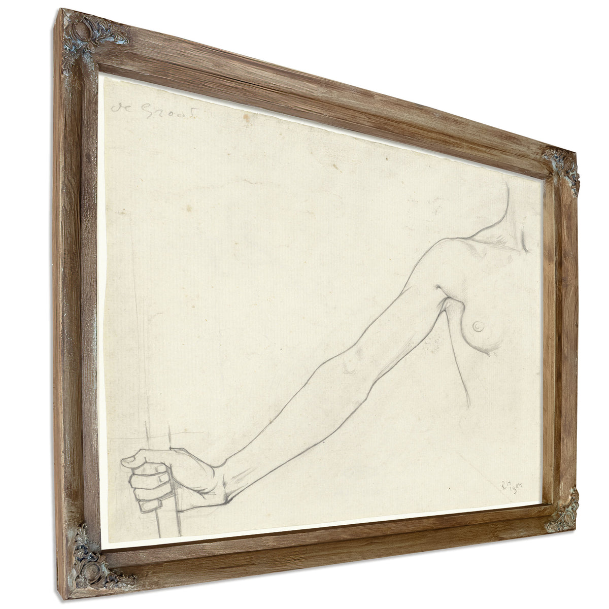 Rechterarm En Borst van Een Vrouw By Roland Holst