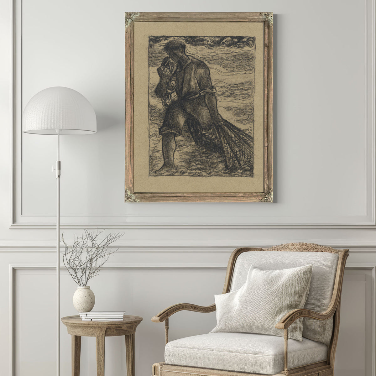 Visser Met Net By Roland Holst