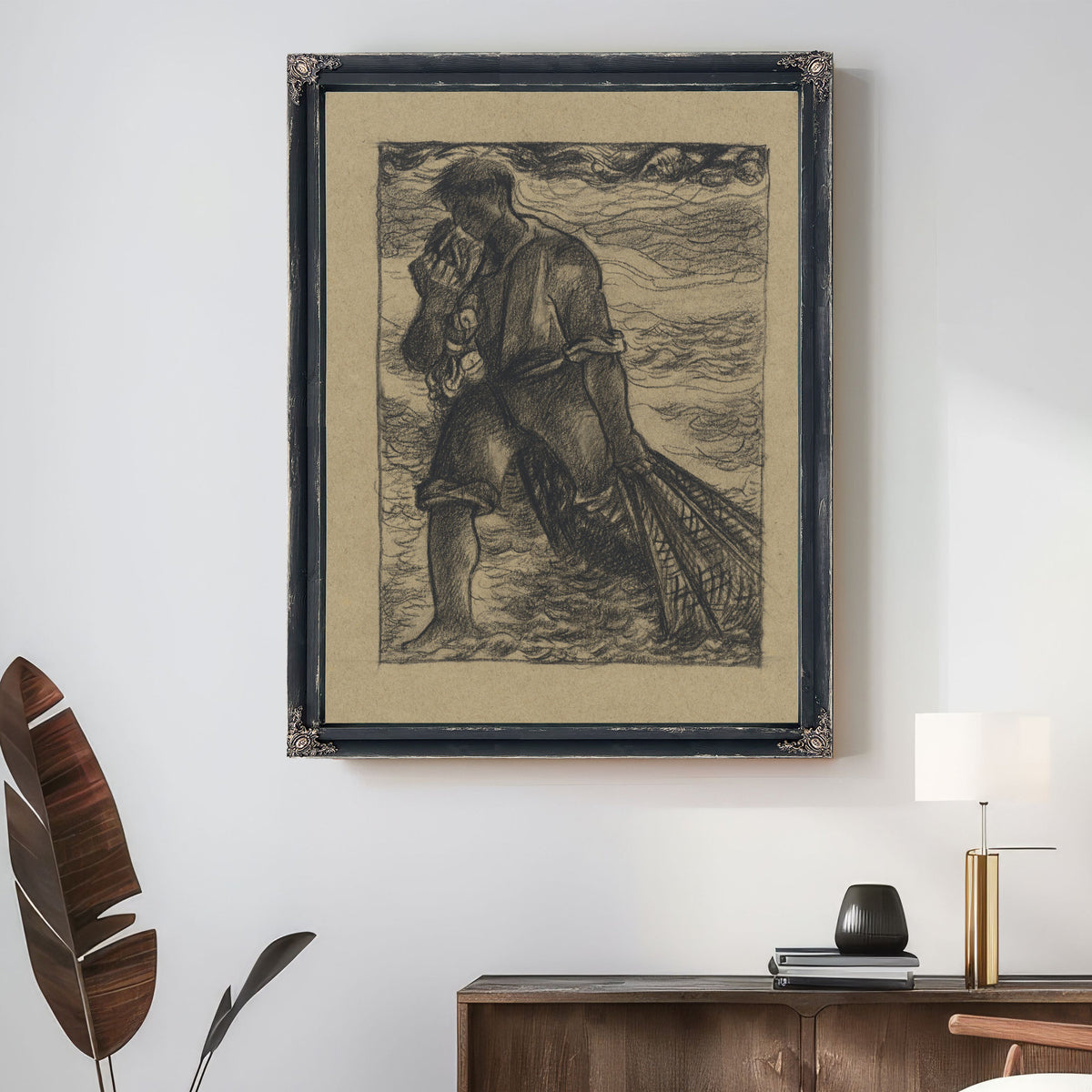 Visser Met Net By Roland Holst