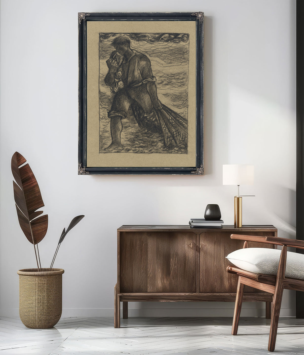 Visser Met Net By Roland Holst
