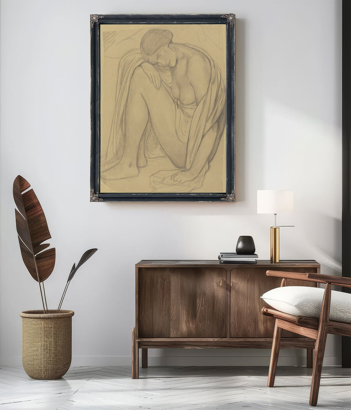 Zittende Vrouw By Roland Holst