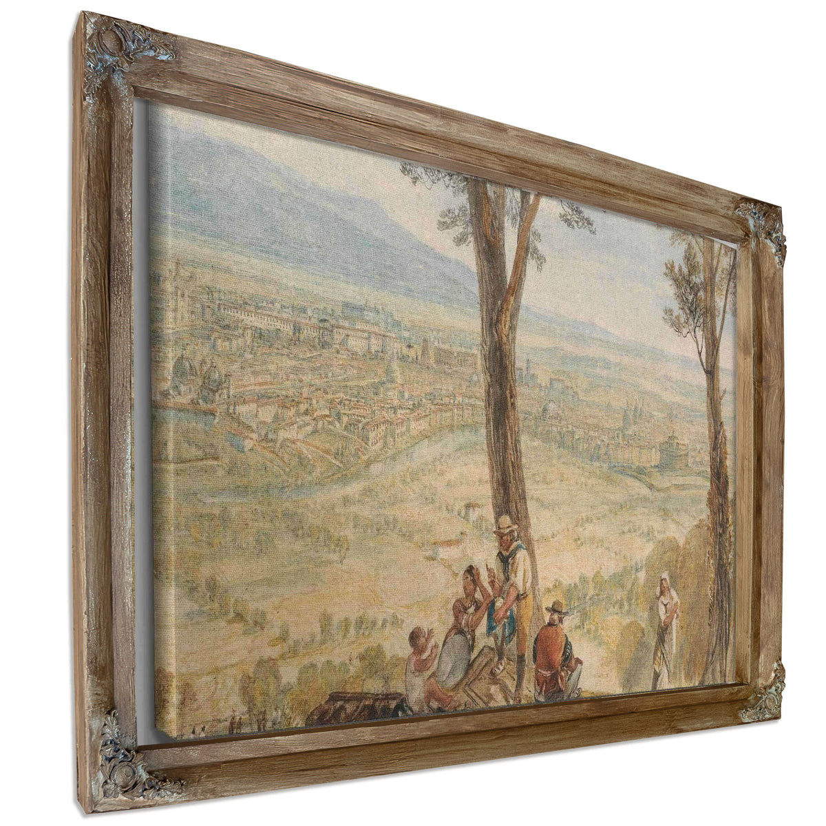 Rome From Monte Mario by Joseph Mallord William Turner