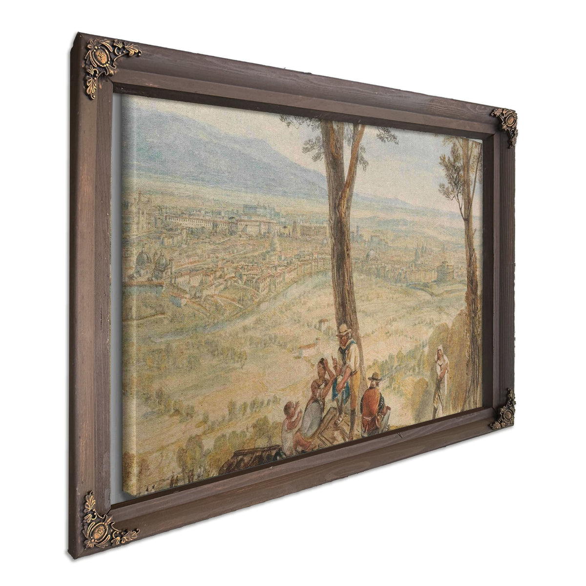 Rome From Monte Mario by Joseph Mallord William Turner