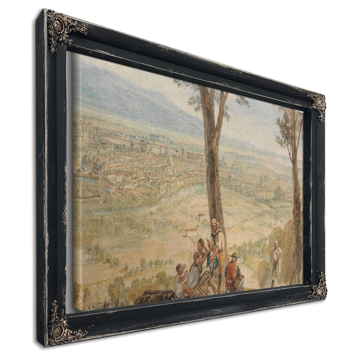 Rome From Monte Mario by Joseph Mallord William Turner
