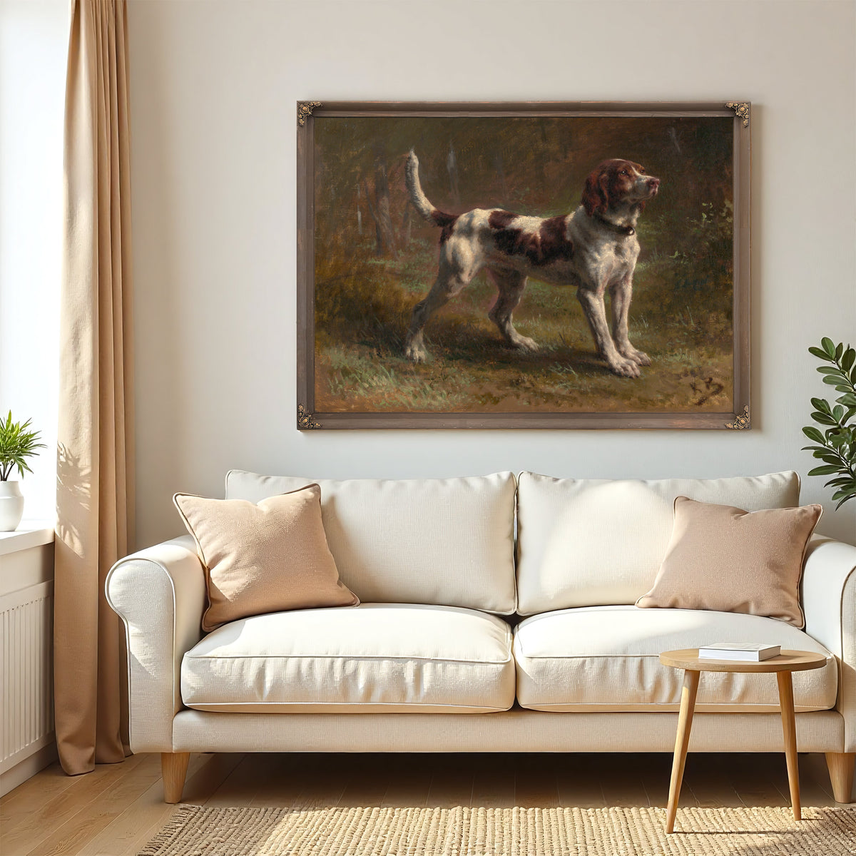 A Limier Briquet Hound By Rosa Bonheur