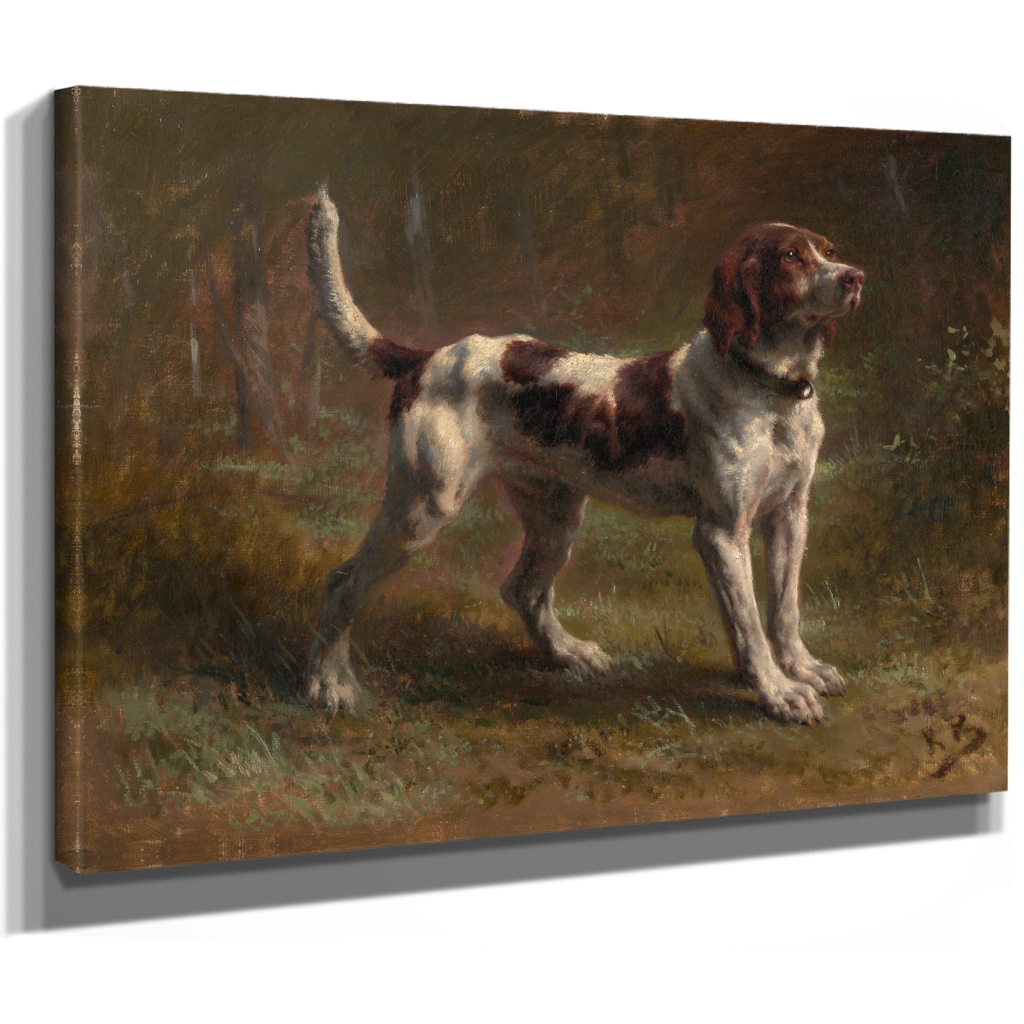 A Limier Briquet Hound By Rosa Bonheur