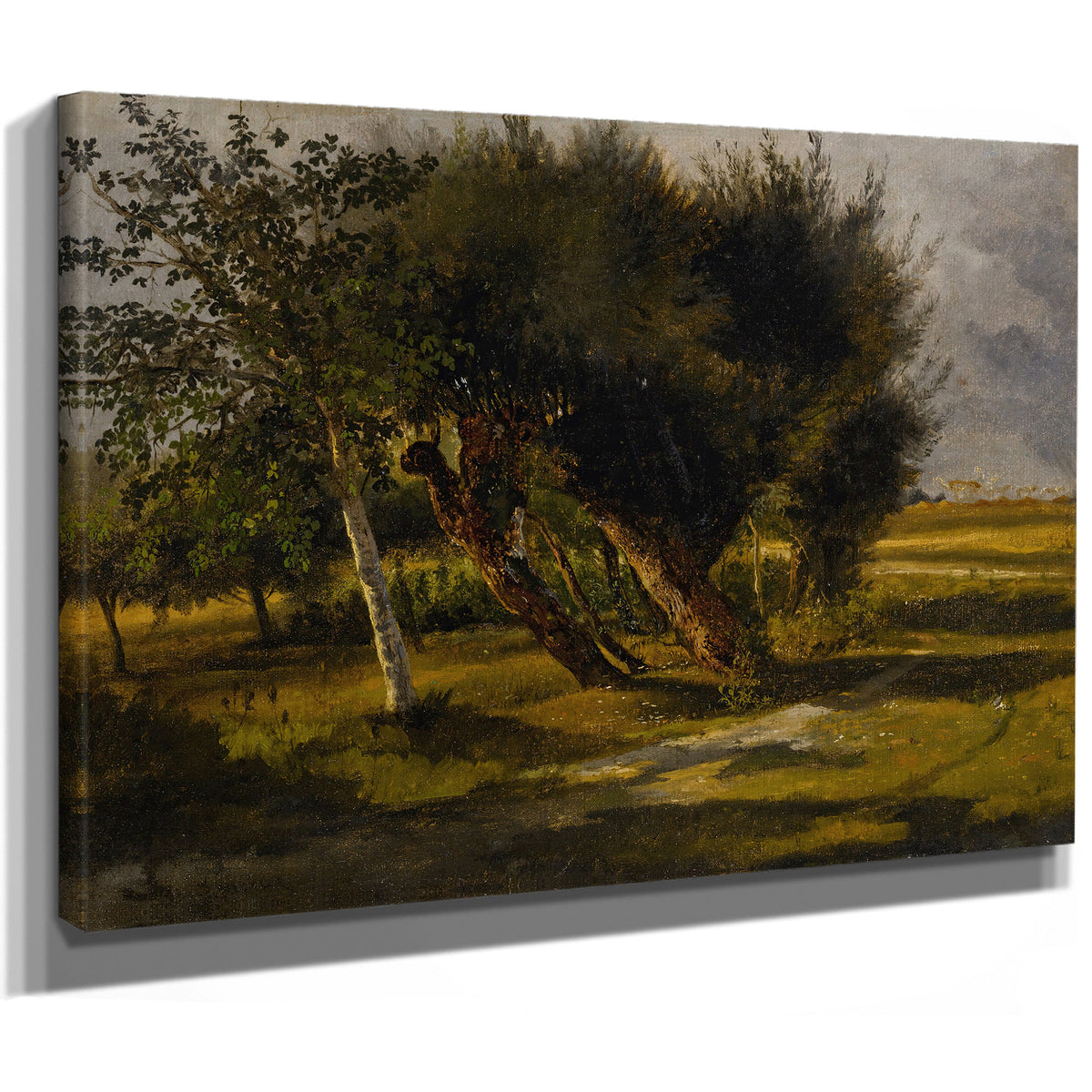 Bouquets Darbres Dans la Prairie By Rosa Bonheur