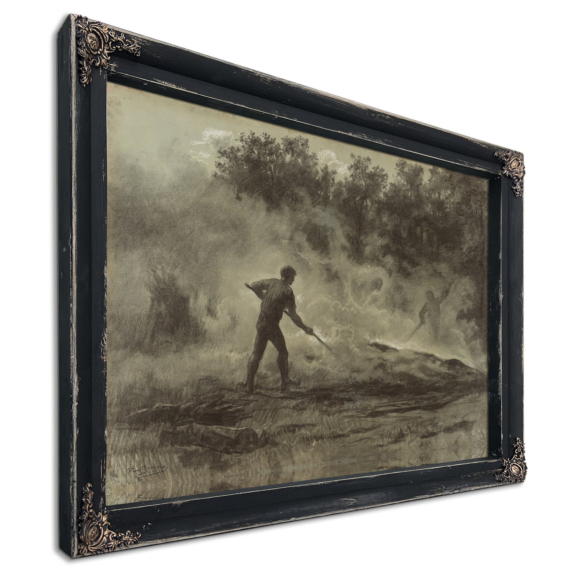 Charcoal Burners Les Charbonniers S By Rosa Bonheur