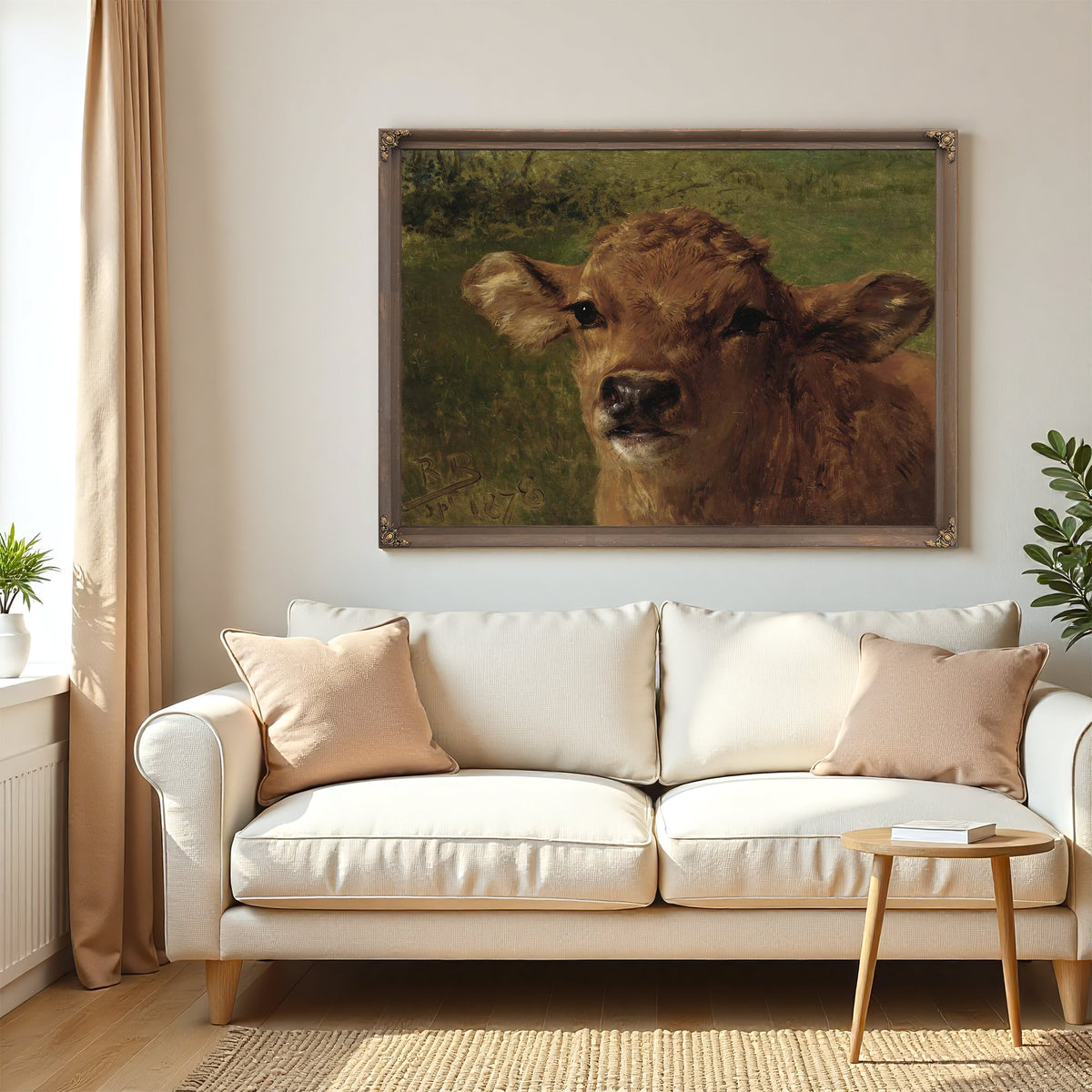 Head a Calf By Rosa Bonheur