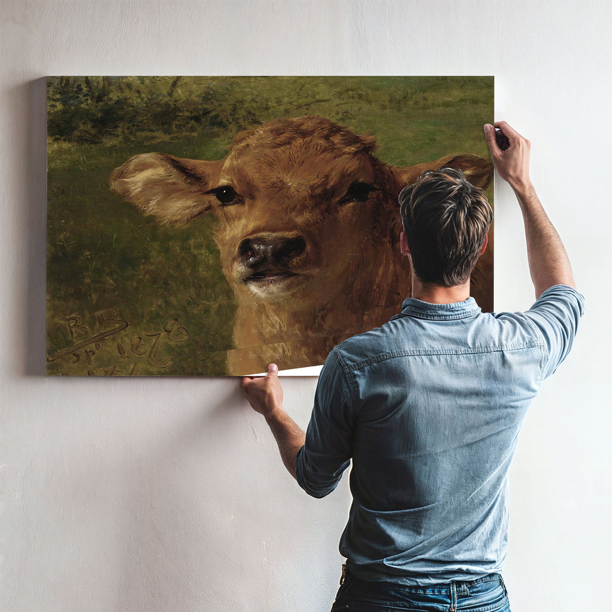 Head a Calf By Rosa Bonheur