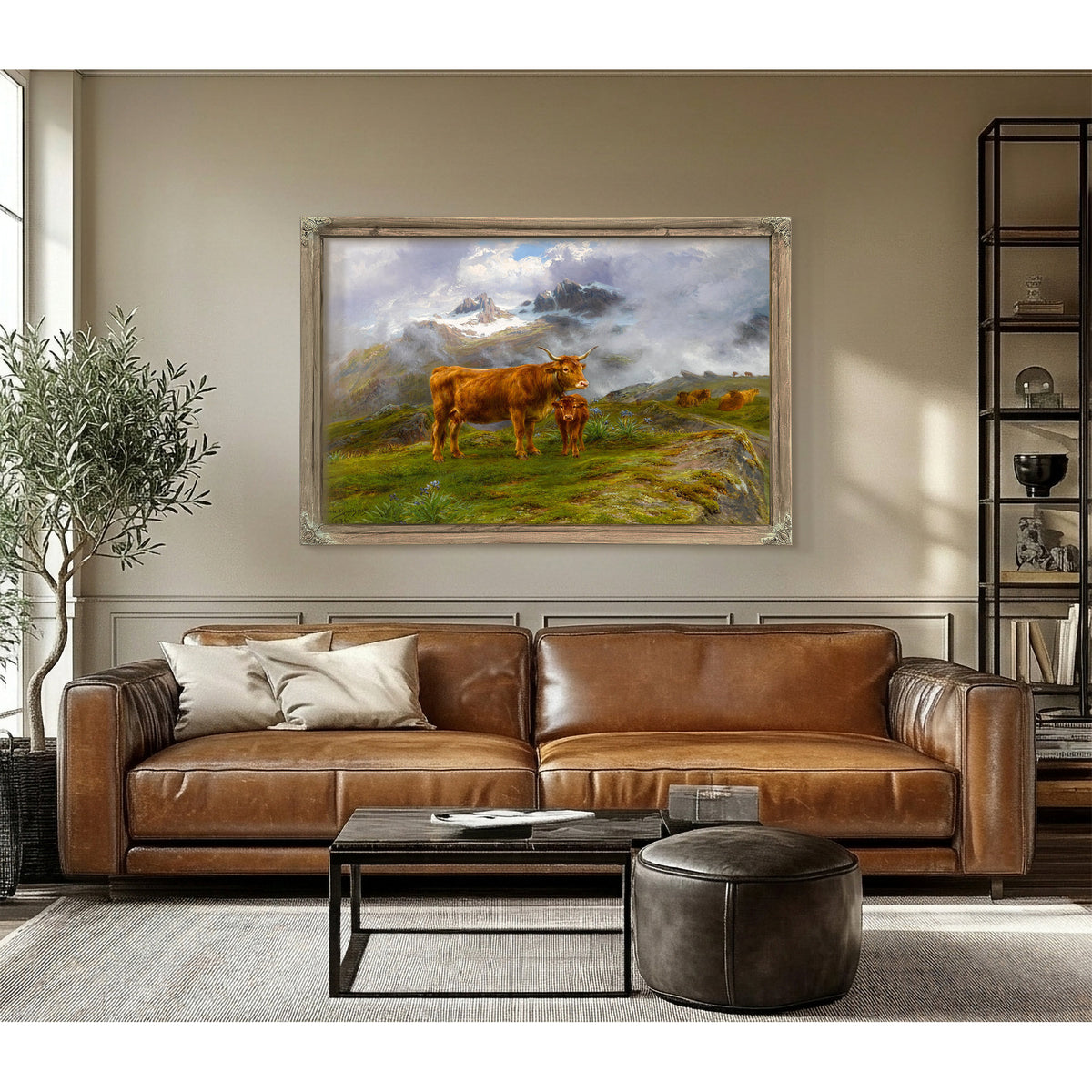 Highland Cattle By Rosa Bonheur