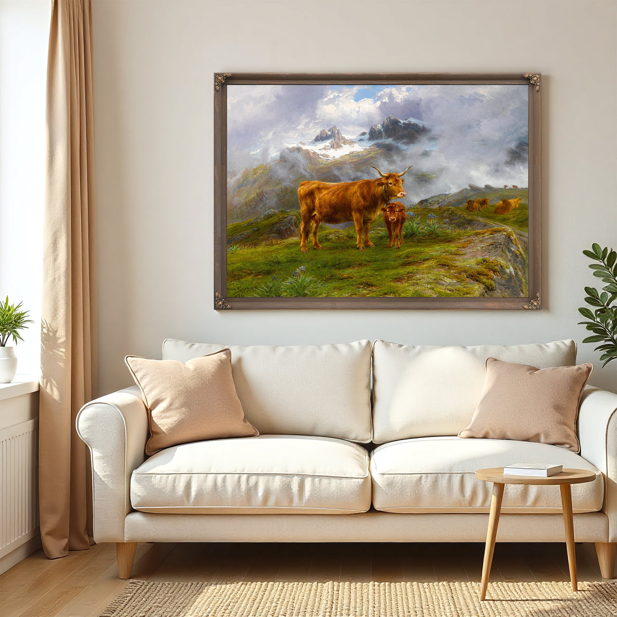 Highland Cattle By Rosa Bonheur