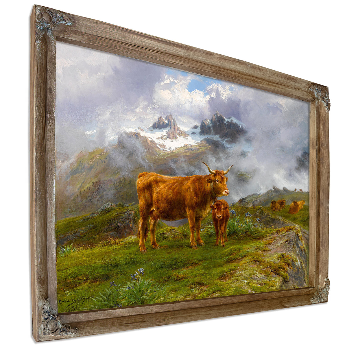 Highland Cattle By Rosa Bonheur
