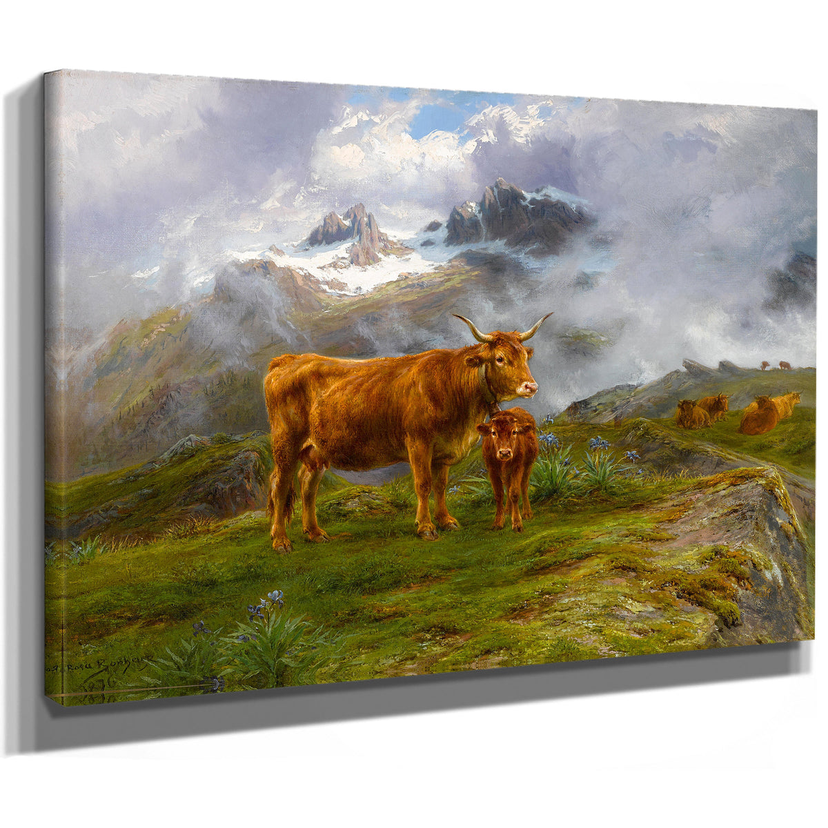 Highland Cattle By Rosa Bonheur