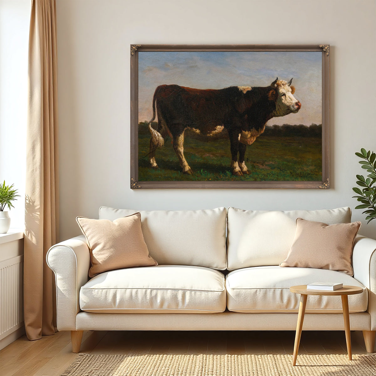King the Herd By Rosa Bonheur