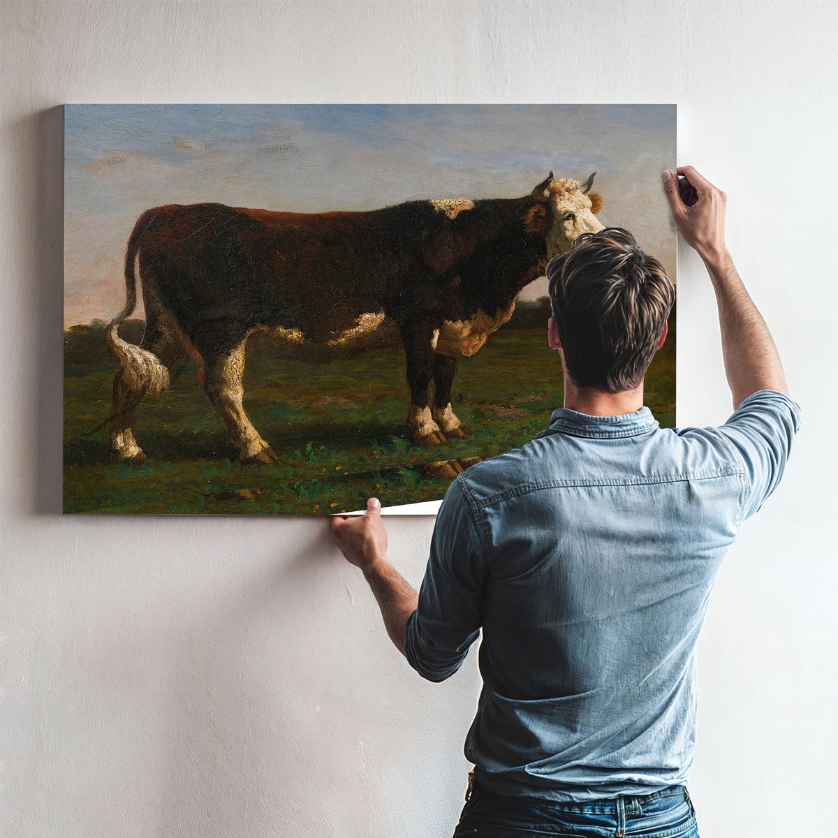 King the Herd By Rosa Bonheur