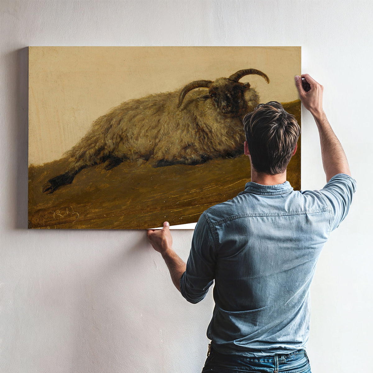 Le Merinos By Rosa Bonheur