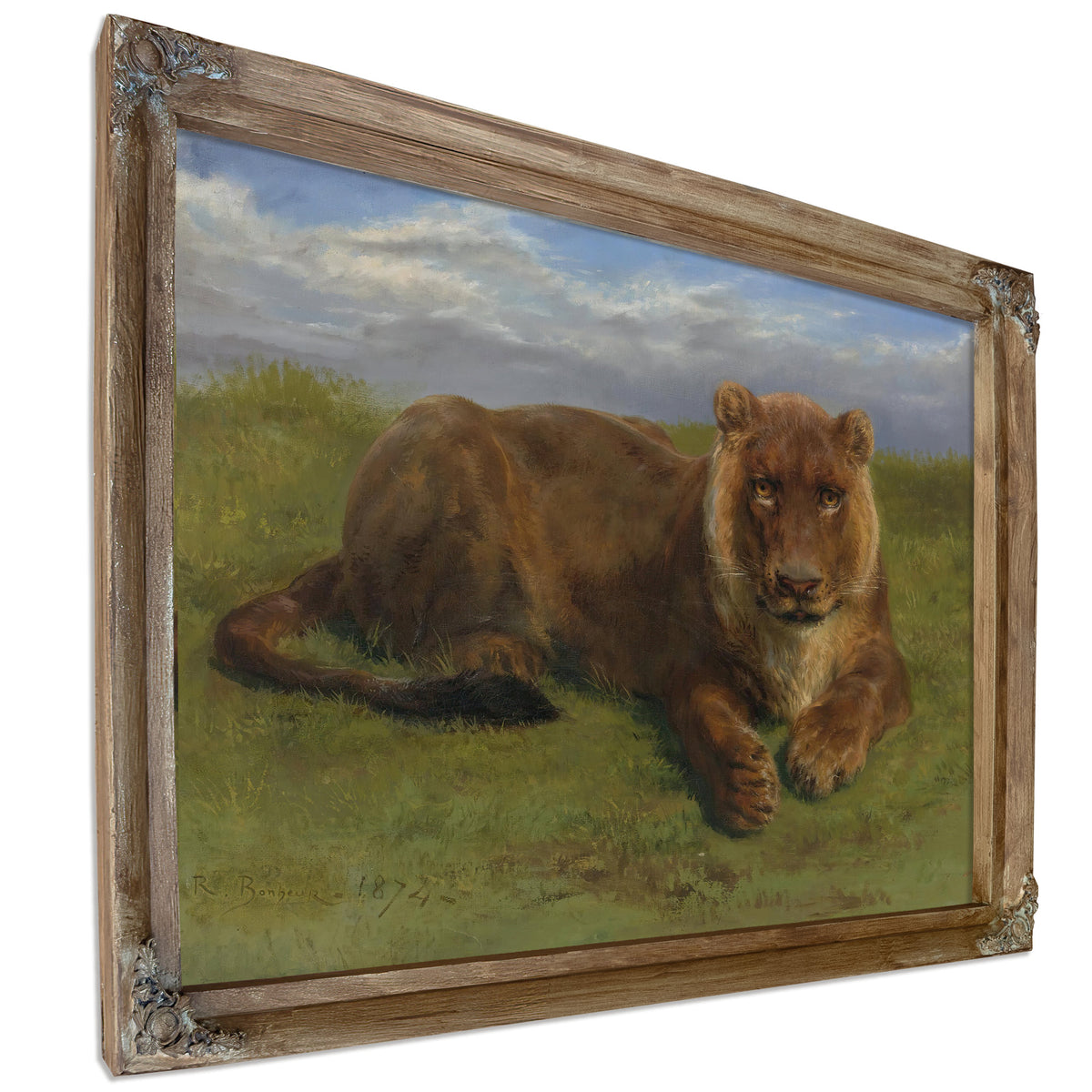 Lioness Rest By Rosa Bonheur