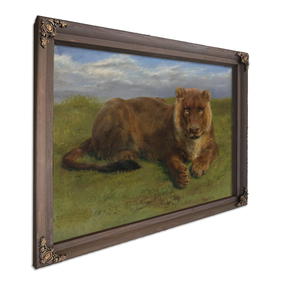 Lioness Rest By Rosa Bonheur