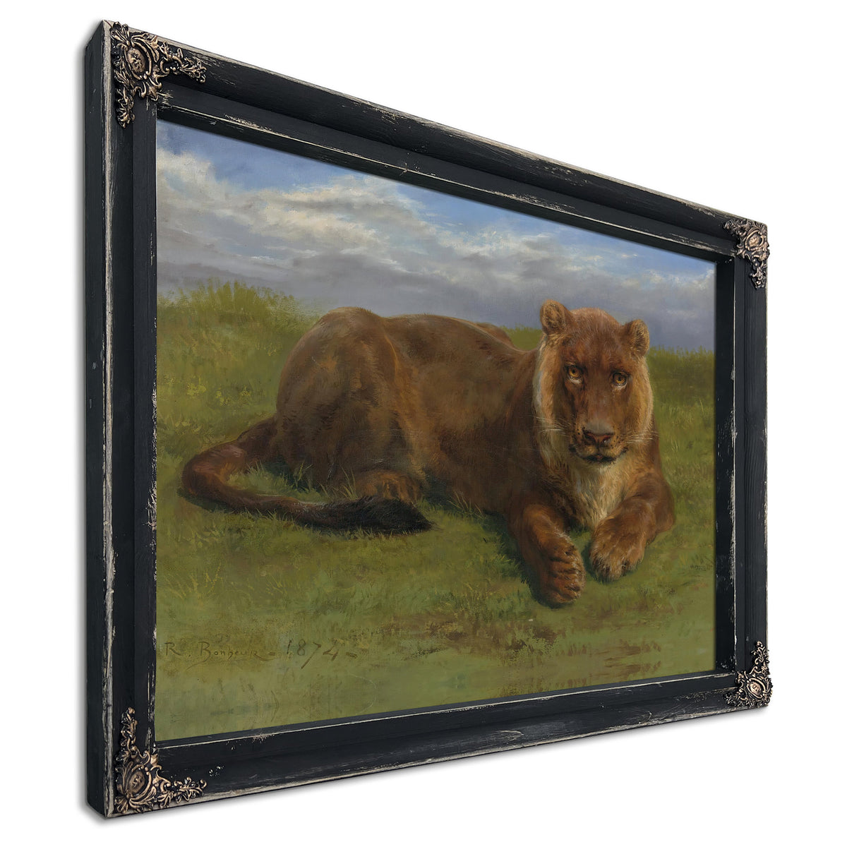 Lioness Rest By Rosa Bonheur