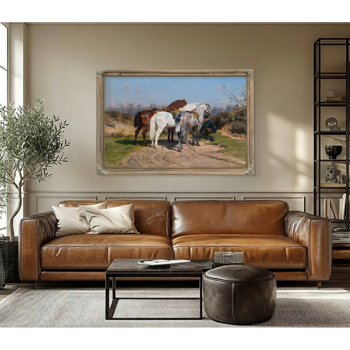 Relay Hunting By Rosa Bonheur