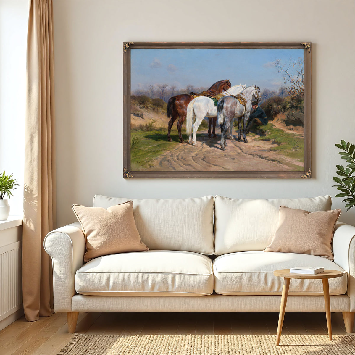Relay Hunting By Rosa Bonheur