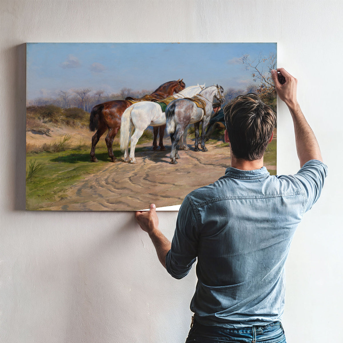 Relay Hunting By Rosa Bonheur