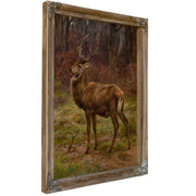 Stag an Autumn Landscape By Rosa Bonheur