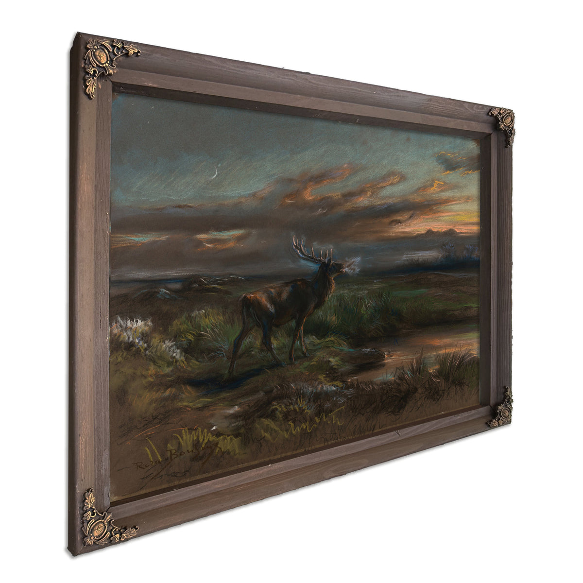 The Call the Stag S By Rosa Bonheur