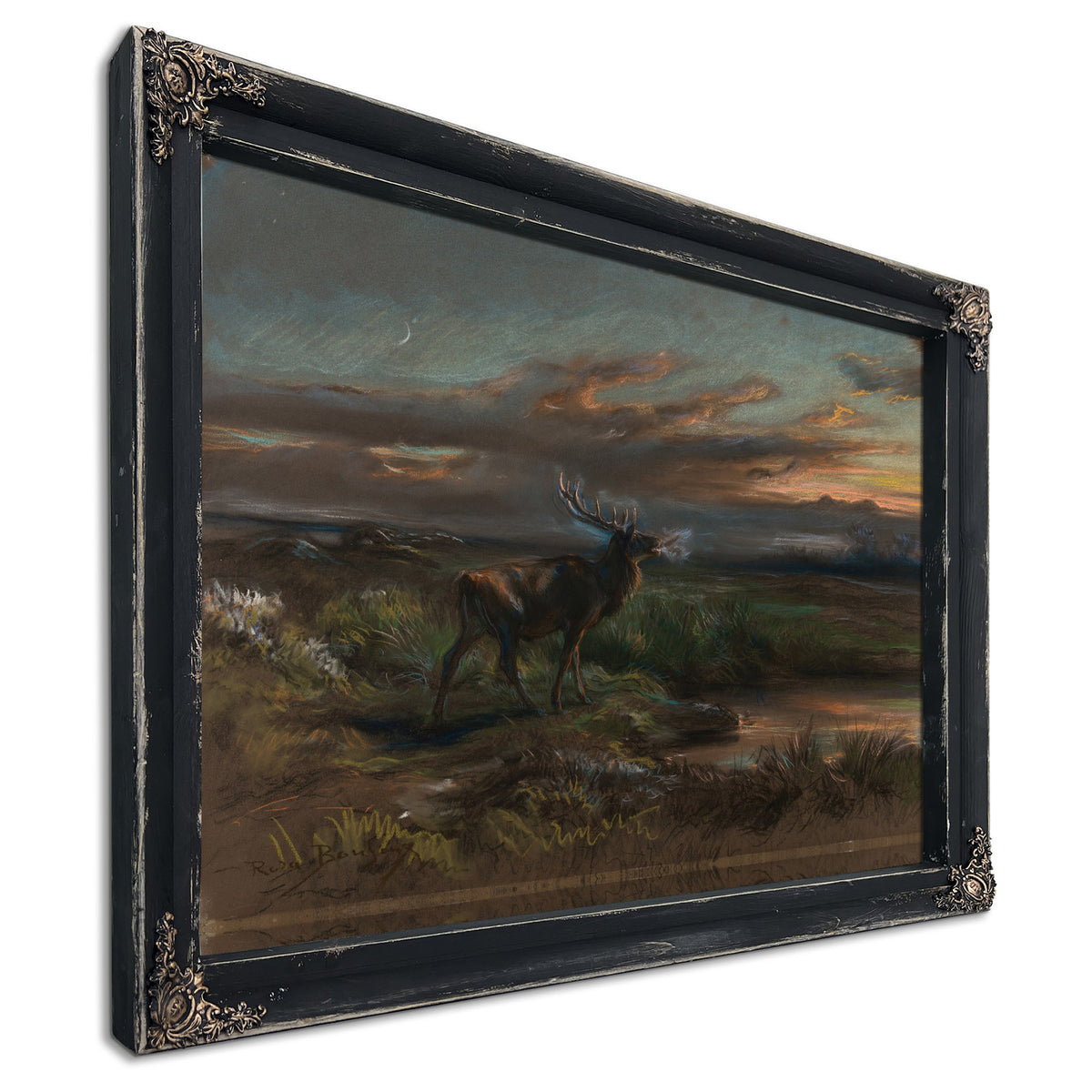 The Call the Stag S By Rosa Bonheur